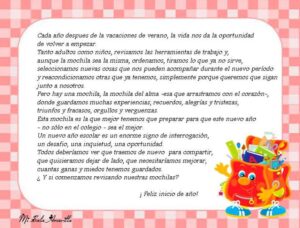 Lee más sobre el artículo Carta A Mis Alumnos De Preescolar