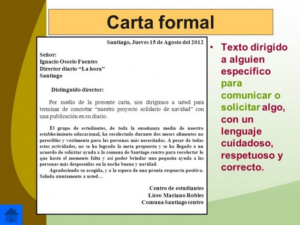 Lee más sobre el artículo Carta Informal Para Un Director