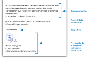 Lee más sobre el artículo Carta Laboral De Trabajo Actual