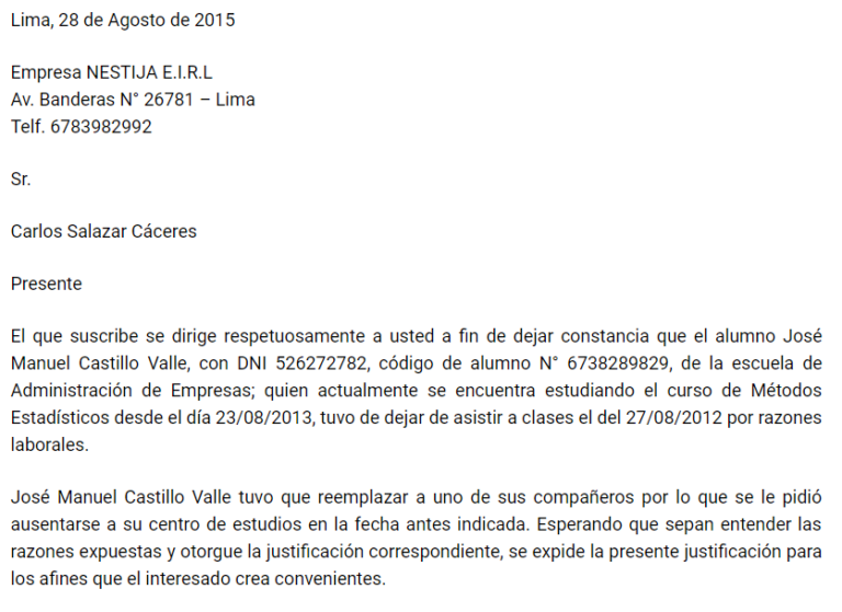 Carta Para Informar Cambio De Razón Social - iCartas.org