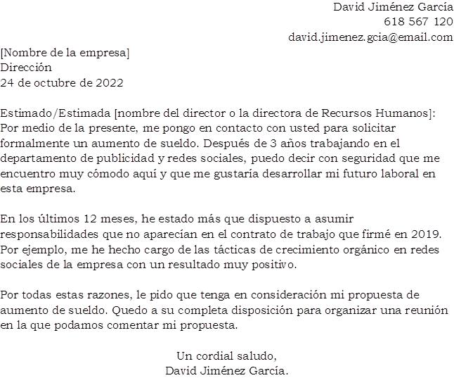 Carta Para Solicitar Una Reunión - iCartas.org