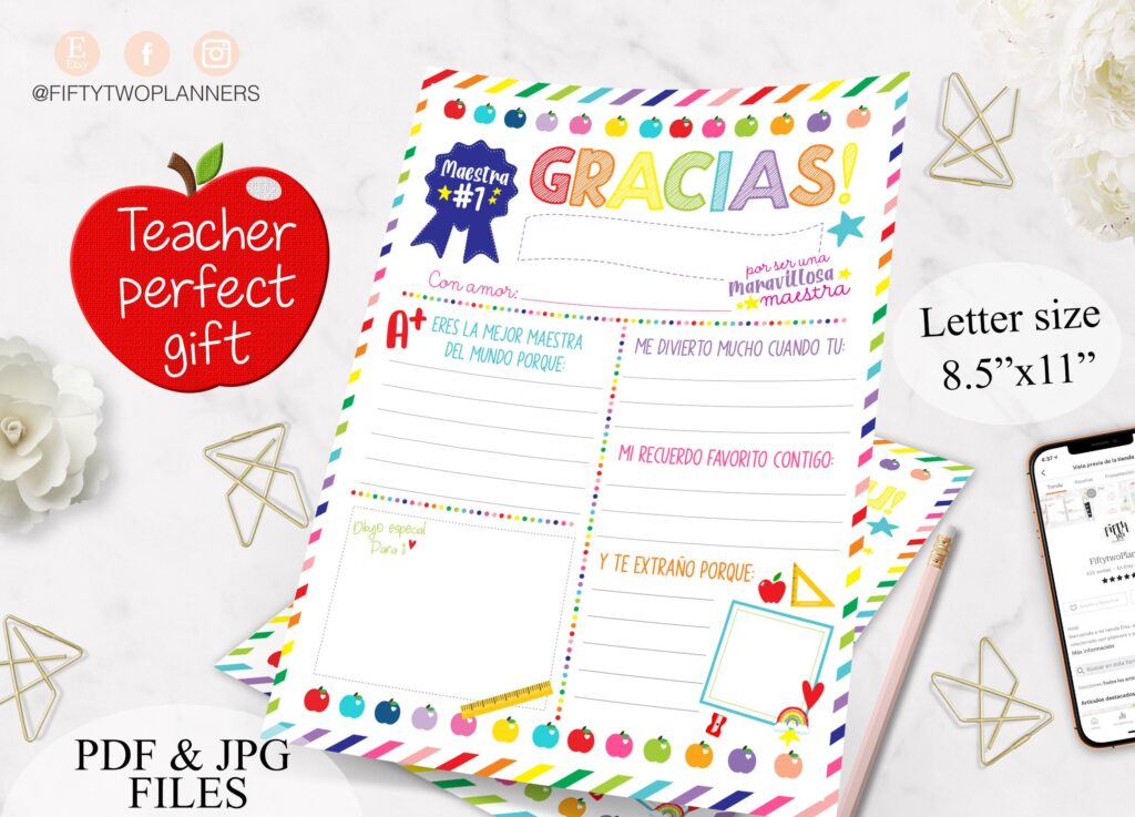 Carta Para Una Maestra Especial - iCartas.org