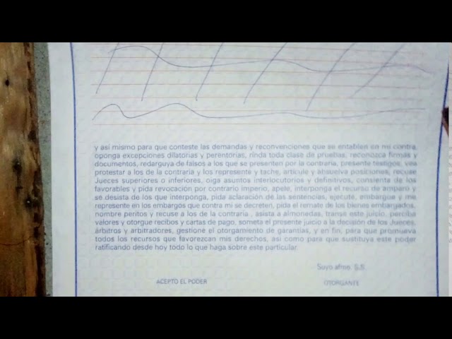 Carta Poder Para Un Terreno - iCartas.org
